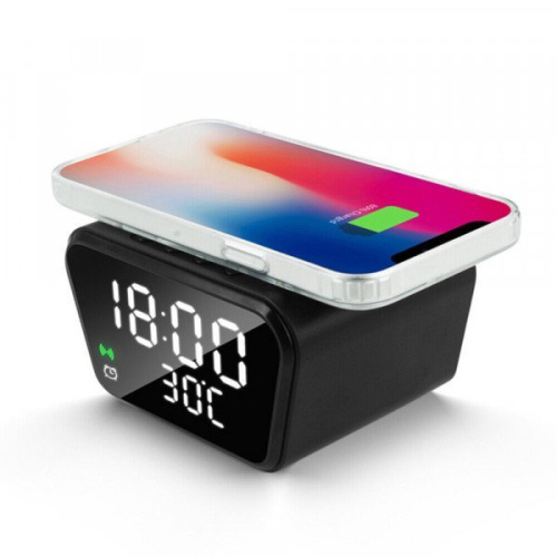 15W Wireless Charging Alarm Clock